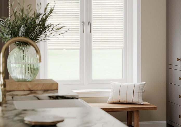 Spectrum, White China - STICKFITLite Venetian Blind - Image 5